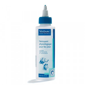 VIRBAC PHYSIO EYE losjons acu tīrīšanas  suņiem, kaķiem 125ml